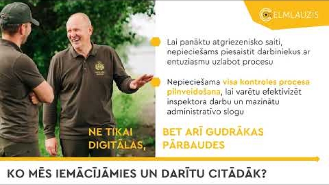 Mobila lietotne – birojs inspektora kabatā