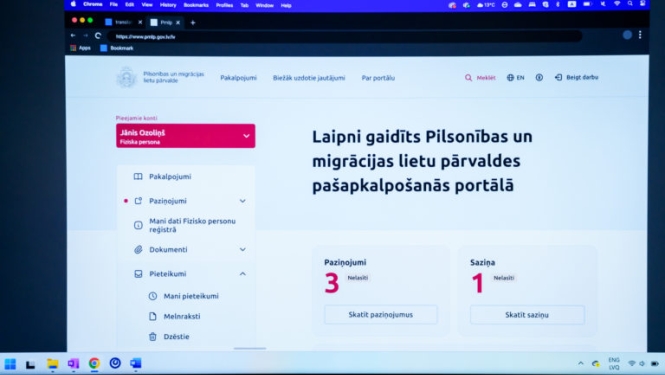 Latvietis ārzemēs un viņa dati reģistrā
